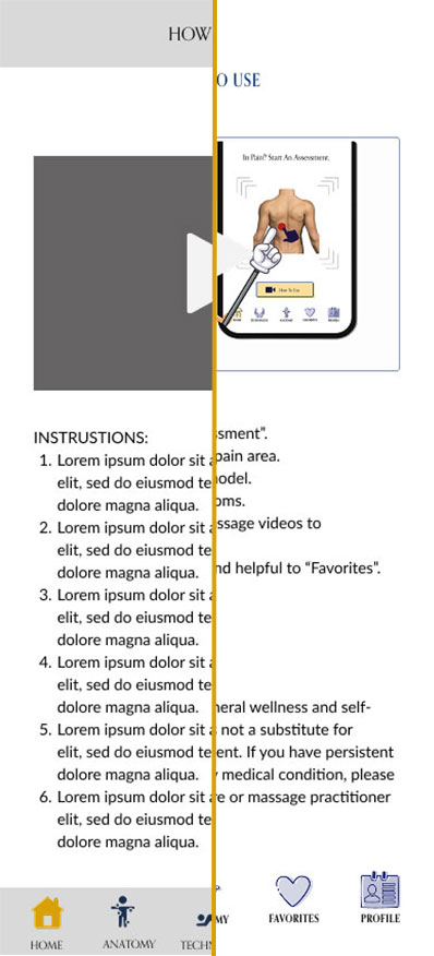 lofi and hifo of How To Use page