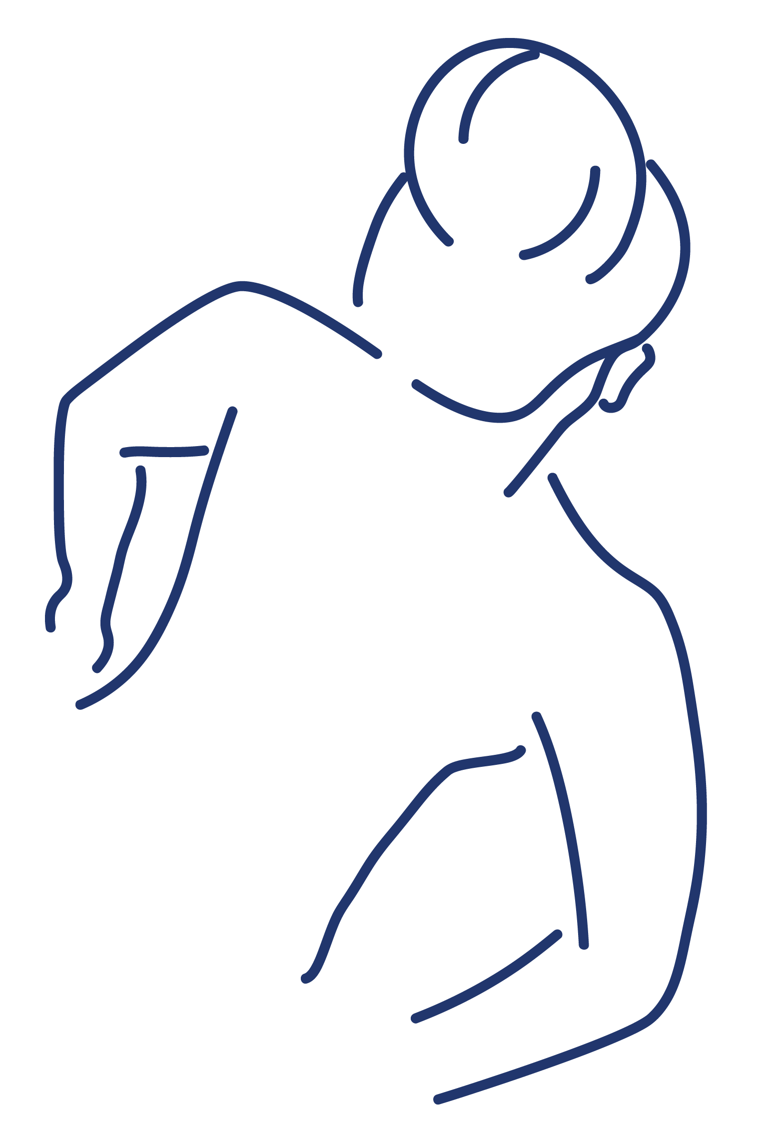massage line illustrations