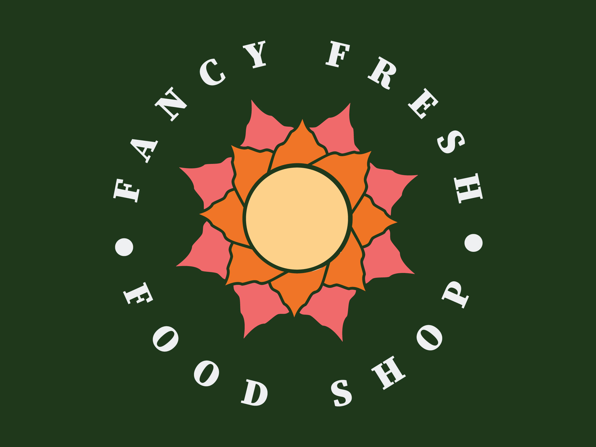 Fancy Fresh Food Shop Logo