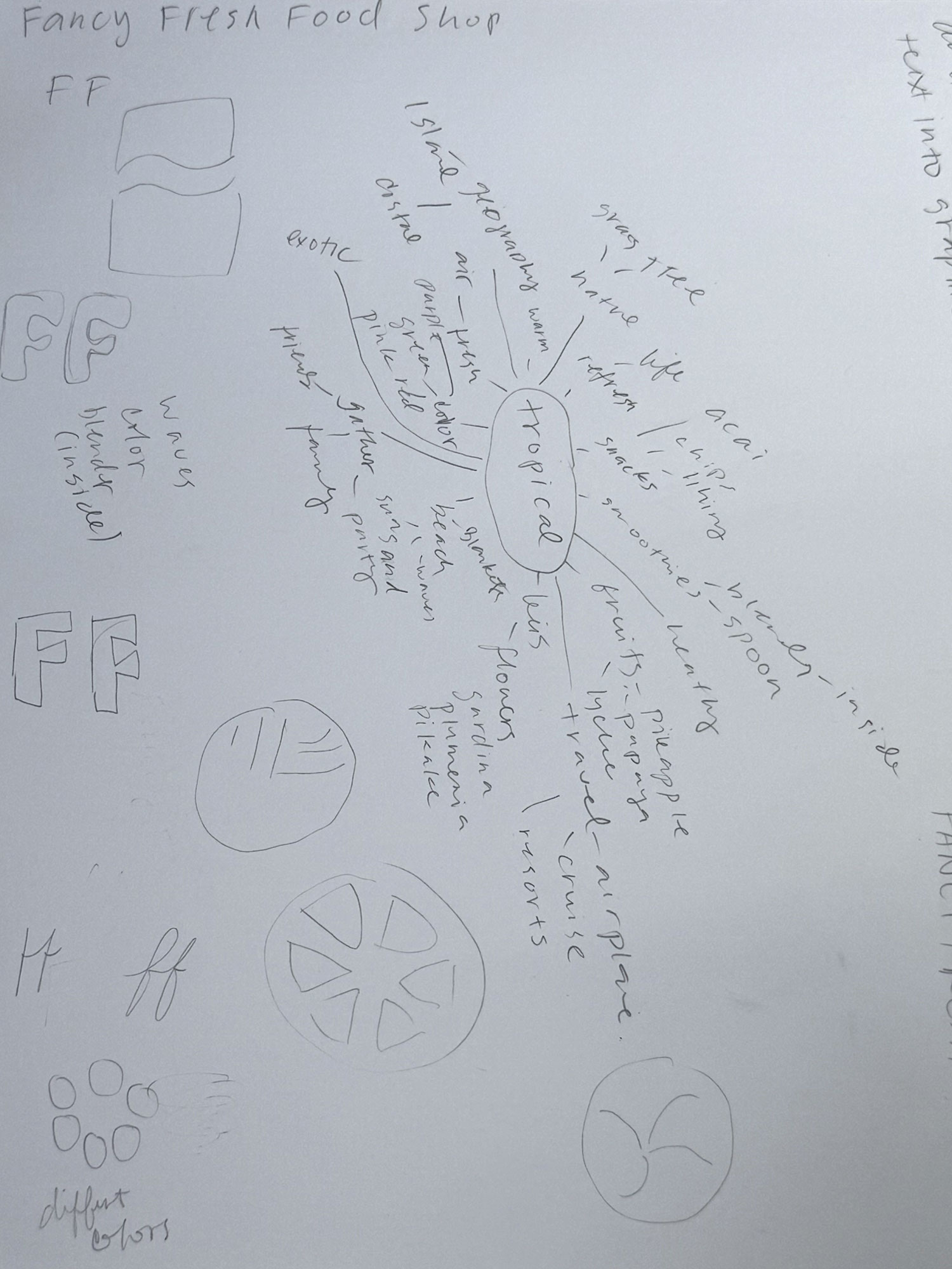 Sketches for book cover