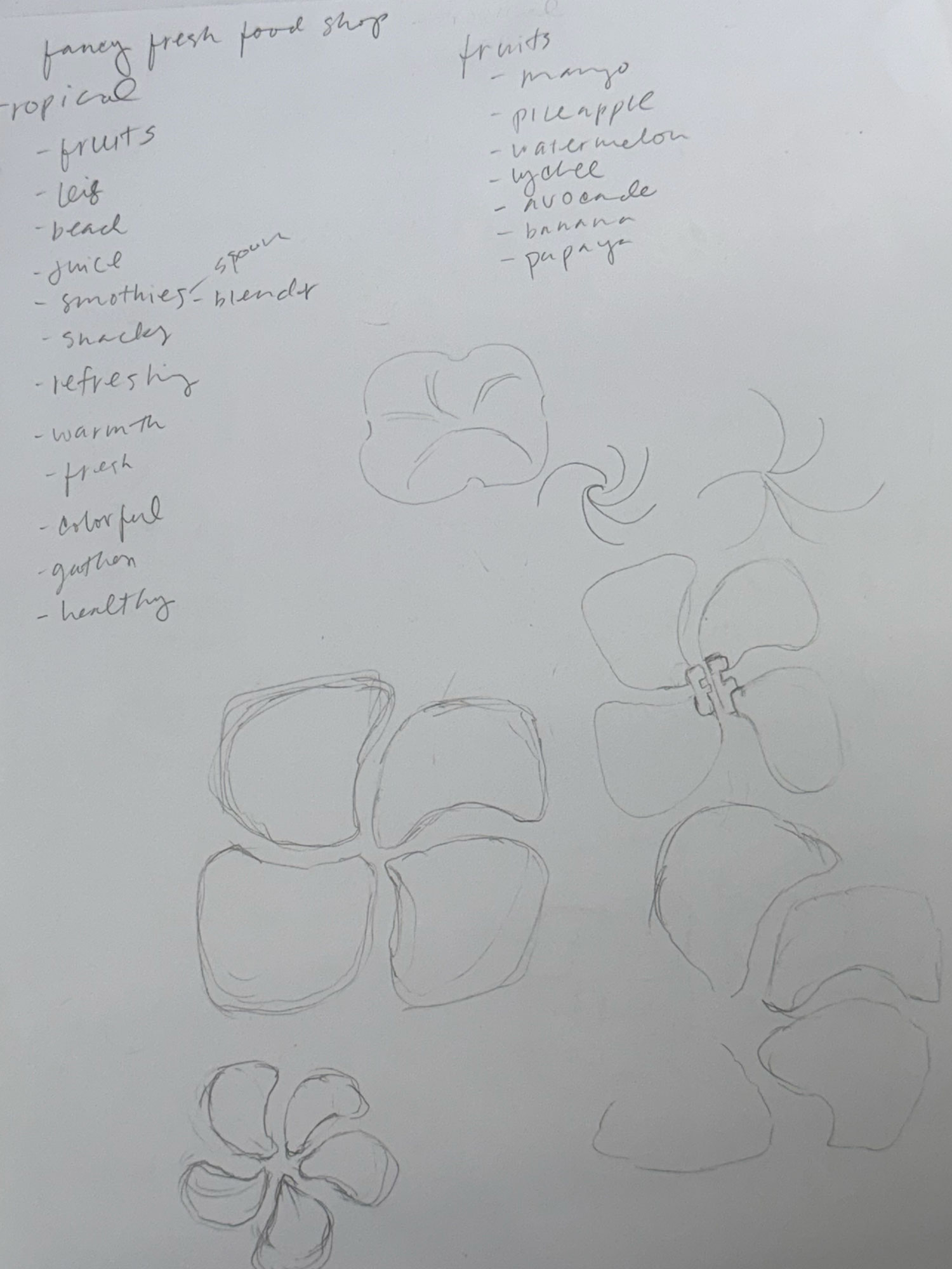 Sketches for book cover